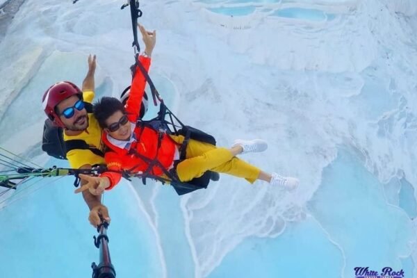 Paragliding in Pamukkale
